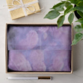 Hydrangeas Floral Chic Paarse  Textuur Tissuepapier (Geschenk)
