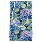 Hydrangeas geschenkzak klein cadeauzakje (Voorkant)