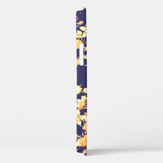 hydrangeas goud en nacht Case-Mate iPhone case (Achterkant / Rechts)