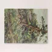 Hydrangeas in de tuin van Tea bij Nichi Otani Legpuzzel (Horizontaal)