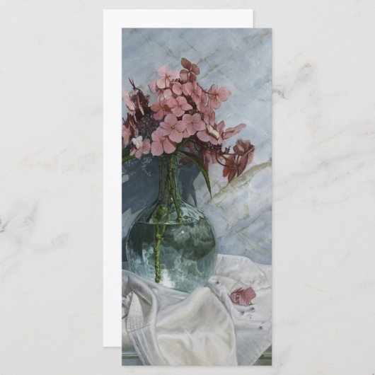 Hydrangeas in Sea Glass  (Voorkant / Achterkant)