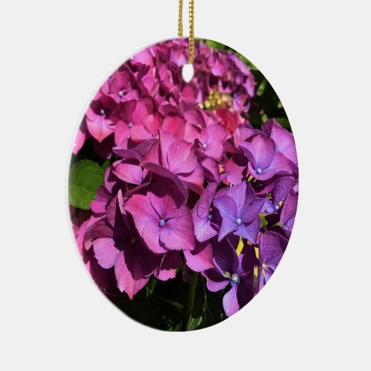 Hydrangeas Keramisch Ornament (Rechts)