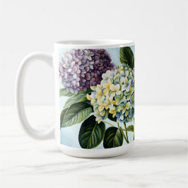 Hydrangeas - Klassieke pastelbloem Koffiemok