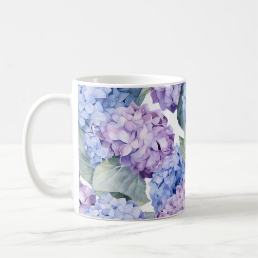 Hydrangeas Koffiemok (Links)