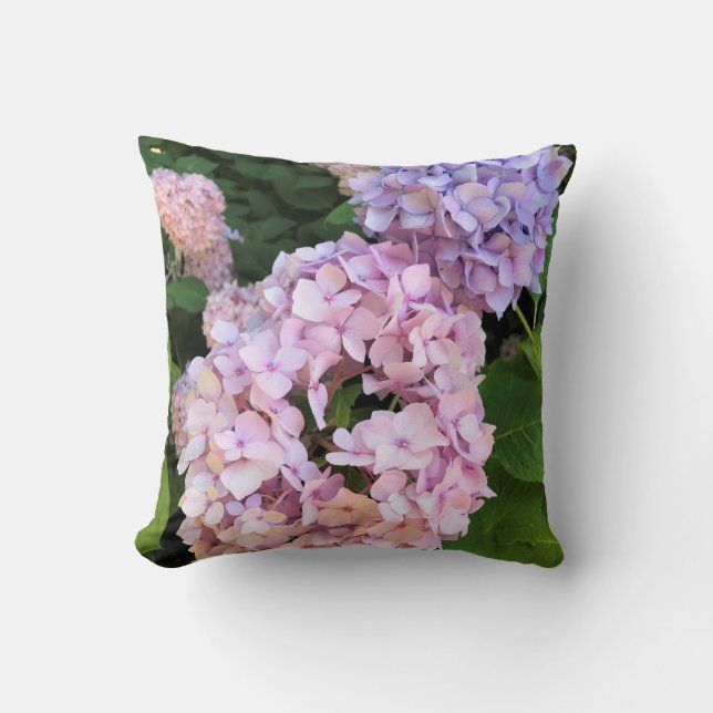 Hydrangeas Kussen (Voorkant)