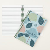 "Hydrangeas" Line A Day Journal (À l'intérieur)