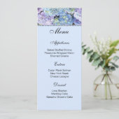 Hydrangeas Menu Kaart (Staand voorkant)