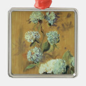 Hydrangeas Metalen Ornament (Voorkant)