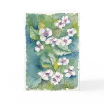 Hydrangeas Moederdag Waterverf Card