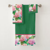 Hydrangeas motif floral (En situation)