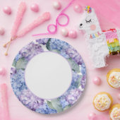 Hydrangeas Papieren Bordje (Feest)