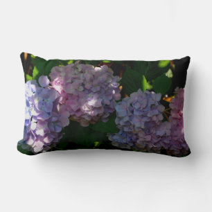 Hydrangeas romantisch roze blauw paarse bloemen kussen