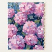 Hydrangeas Rose Pâle Aquarelle Florale (Dos)