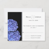 Hydrangeas RSVP Kaartje (Voorkant)