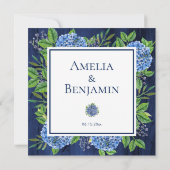 Hydrangeas Rustiques Merci Pour l'Officiant de Mar (Dos)