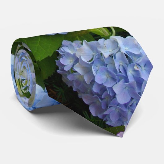 Hydrangeas Stropdas (Opgerold)