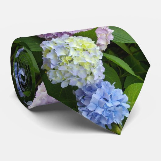 Hydrangeas Stropdas (Opgerold)
