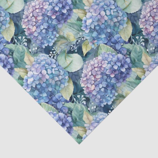 Hydrangeas tissuepapier (Detail)