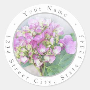 Hydrangeas Vignette Labels