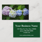 Hydrangeas Visitekaartje (Voorkant / Achterkant)