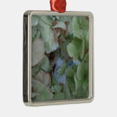 Hydrangebladeren Metalen Ornament (Rechts)