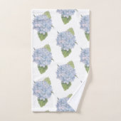 Hydrangée bleue (Serviette à main)