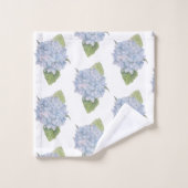 Hydrangée bleue (Gant de toilette)