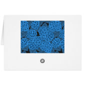 Hydrangée bleue (Dos Horizontal)