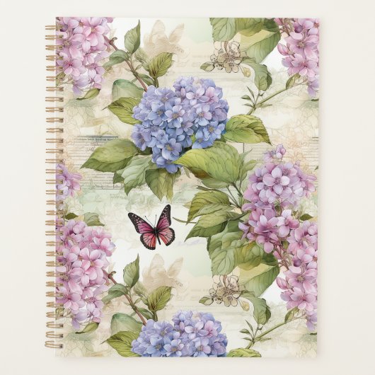 Hydrangée céleste violette (Devant)