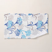 Hydrangée légère et aérée Motif floral (Serviette à main)