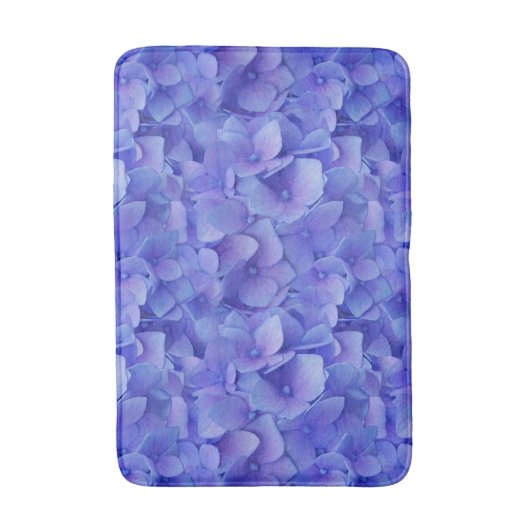 Hydrangeenblauw Badmat (Voorkant Verticaal)
