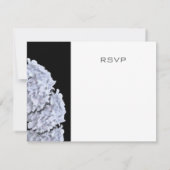 Hydrangées blanches RSVP (Dos)