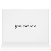 hydrangées roses - menu mariage (Intérieur Horizontal (haut))