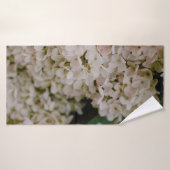 HYDRANGES BLANCS EN BLOOM (Serviette de bain)