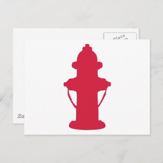 Hydrant Briefkaart (Voorkant / Achterkant)