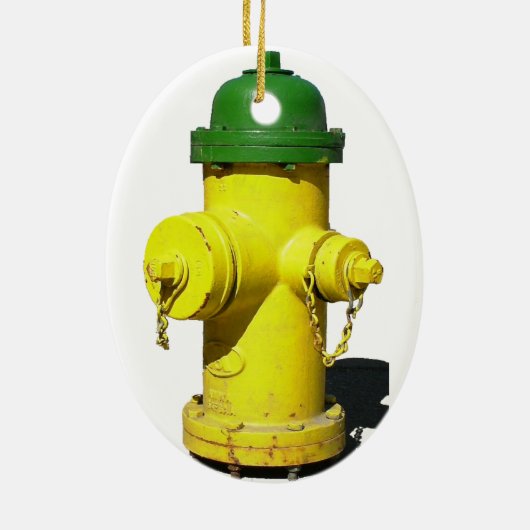 Hydrant Keramisch Ornament (Achterkant)