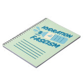 Hydratatie bestrijdt fascisme Notitieboek (Linkerzijde)
