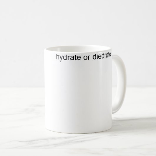 Hydrate Or Diedrate Koffiemok (Voorkant rechts)