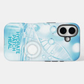 Hydrate Patch Heal iPhone 16 Coque (Verso (horizontal))