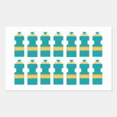 Hydrate Water Bottle Sticker Sheet (Voorkant)