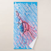 Hydrated Flamingo (Serviette de bain)