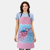 Hydrated Flamingo Schort (Gedragen)