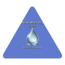 Hydrateer de wereld. Wereldwaterdag.