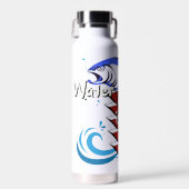 Hydrateren en vertegenwoordigen waterfles (Voorkant)