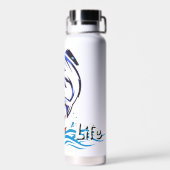 Hydrateren en vertegenwoordigen waterfles (Achterkant)