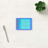 Hydration Chart Post-it notes (Kantoor)