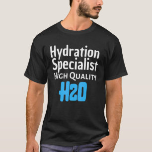 Hydration Specialist H2O - Waterboy Sports Team Ma T-shirt