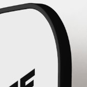 Hydraulisch Ingenieursbier Pickleball Paddle (Links Detail)