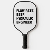 Hydraulisch Ingenieursbier Pickleball Paddle (Achterkant)