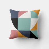 Hydraulisch mozaïekpatroon kussen (Achterkant)